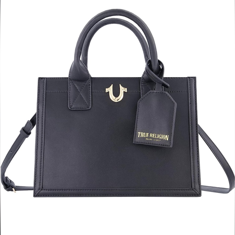 TRUE RELIGION🖤👜 mini Tote Bag.                              6"W x 8"H x 3½"D